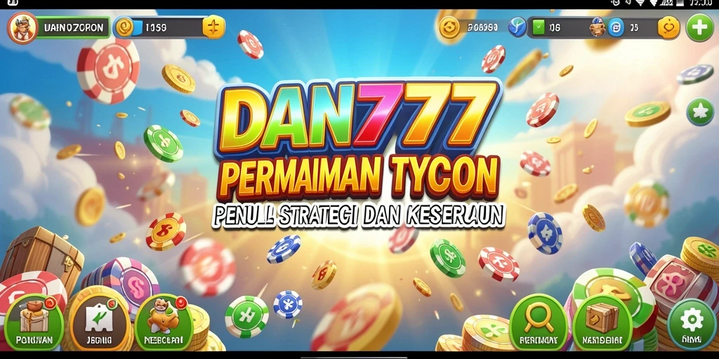 Screenshot gameplay DAN777 yang menunjukkan keseruan manajemen Tycoon.