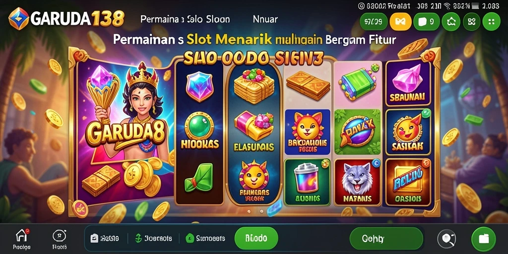 Screenshot gameplay GARUDA138 yang menarik dan seru.